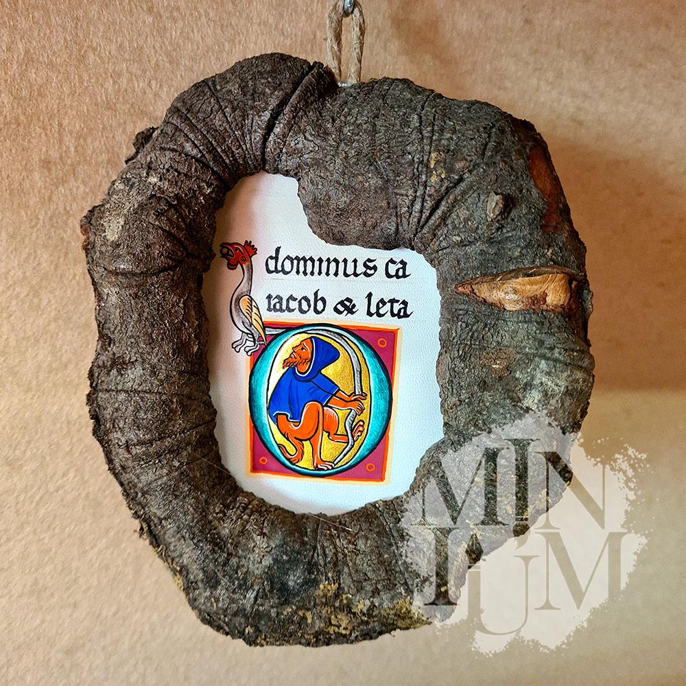 Capolettera D Golden Munich Psalter