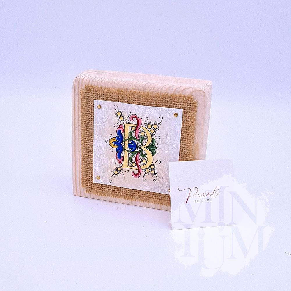 Iniziali dalla Bibbia di Federico da Montefeltro