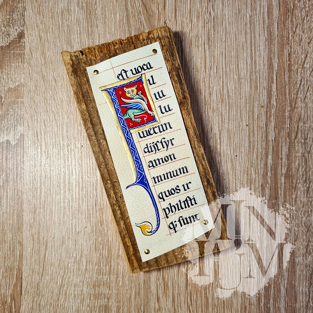 Capolettera F - Bible de Saint-AndrΓ©-au-Bois