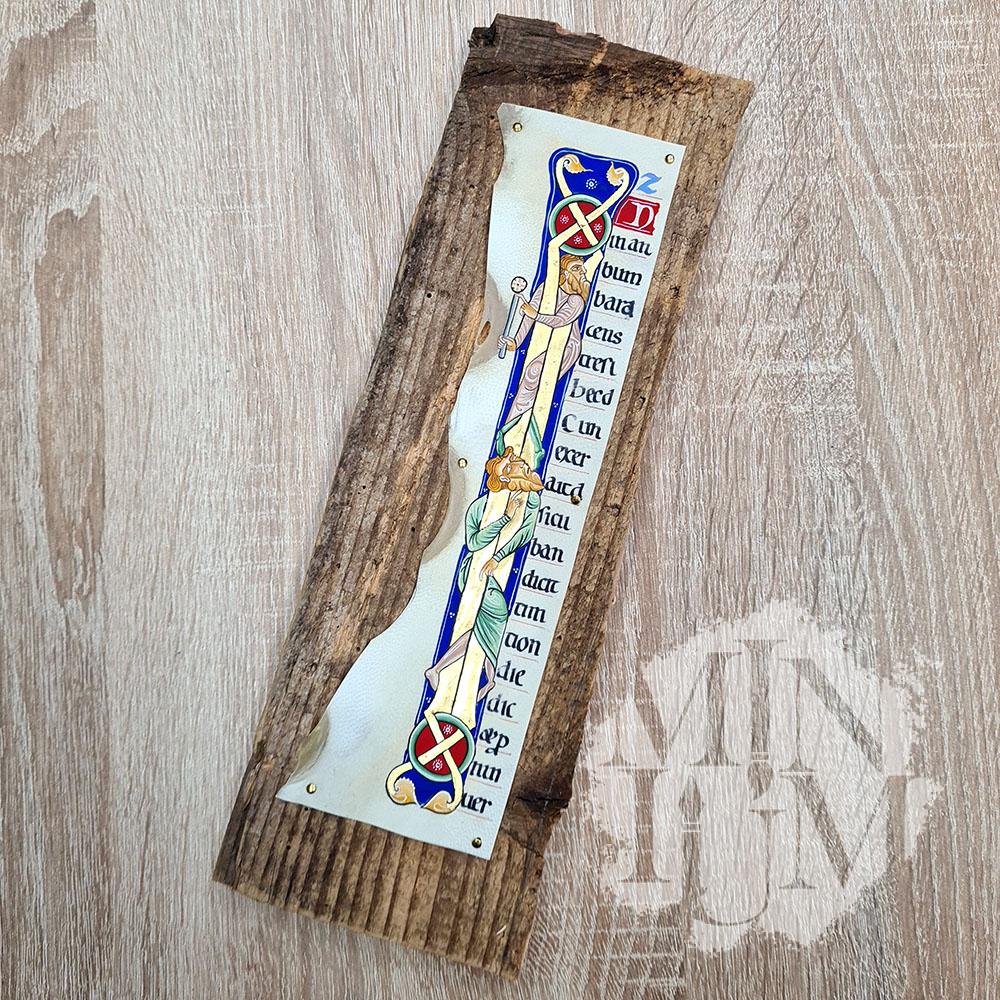 Capolettera I - Bible de Saint-AndrΓ©-au-Bois