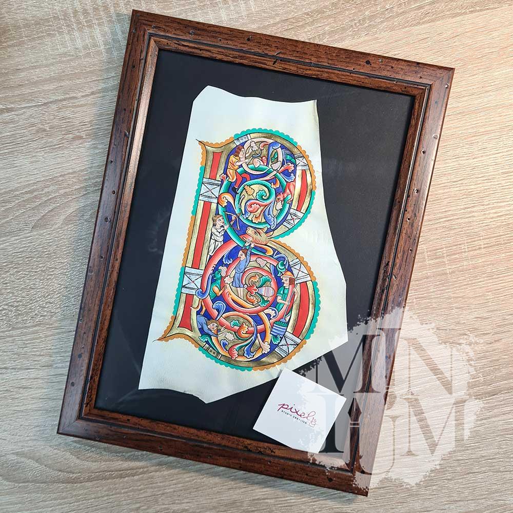 Capolettera "B" Stammheim