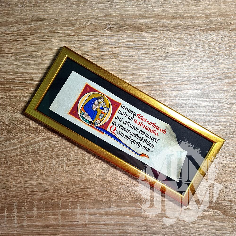 Capolettera Q Golden Munich Psalter