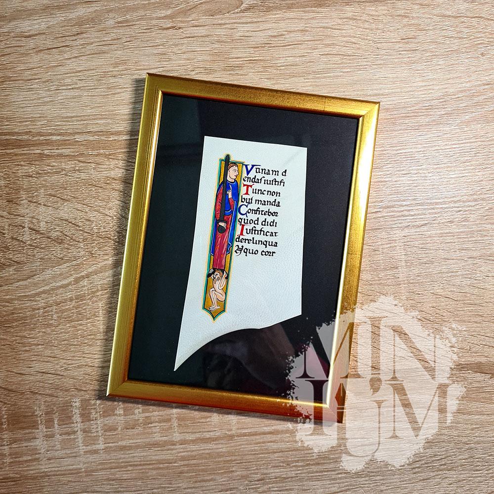 Capolettera I Golden Munich Psalter