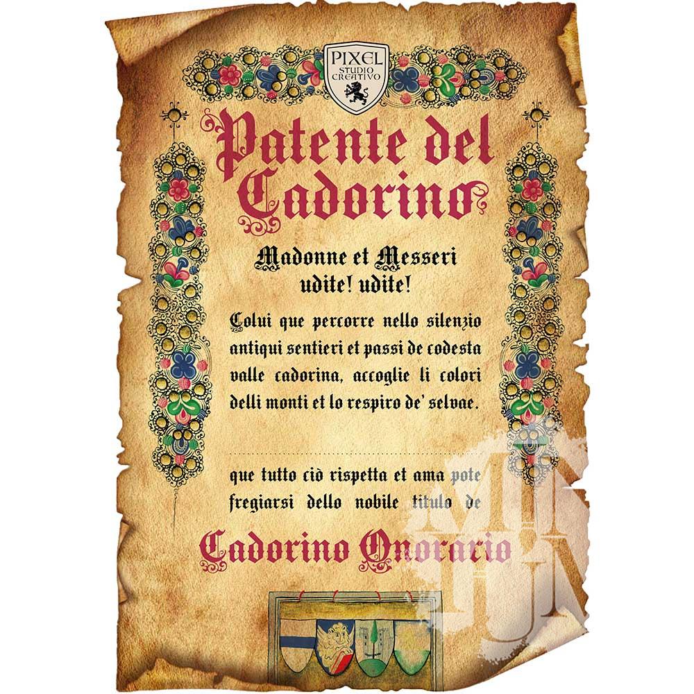Patente del Cadorino onorario