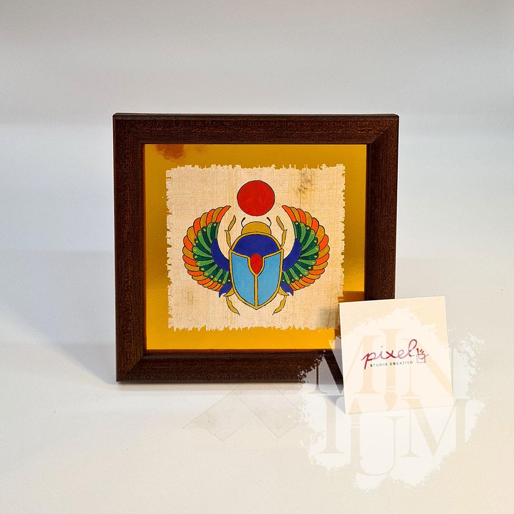 Scarabeo egizio portafortuna