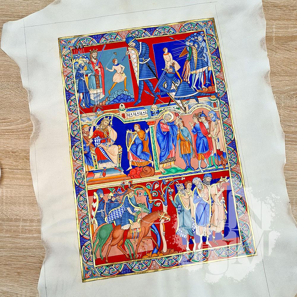 Winchester Bible MS M.619 (Morgan leaf)