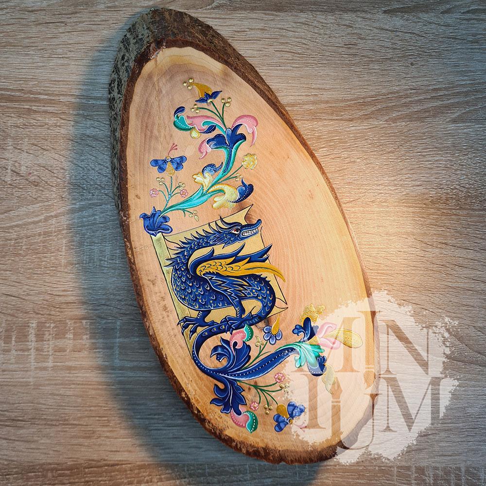 Capolettera "S" drago Harley